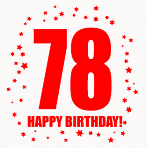 Happy 78th Birthday