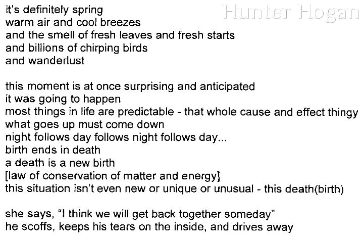 [it's definitely spring]